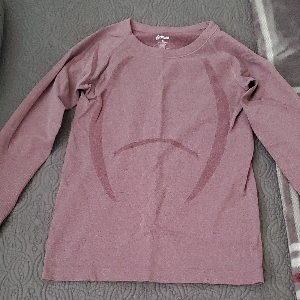 Womens Long Sleeve Shirt - Purple